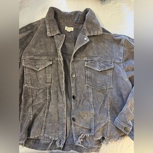 Distressed jacket